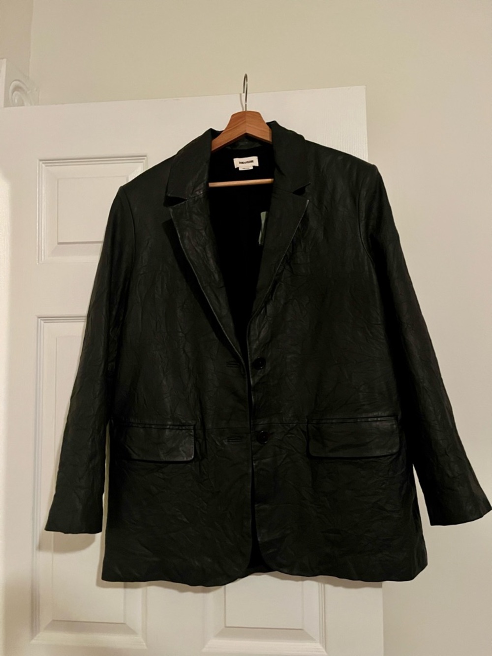 Zadig & Voltaire Venturi leather jacket NWT - Picture 2 of 7